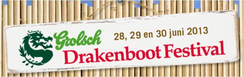 Logo Drakenboot Festival Apeldoorn June 28, 2013